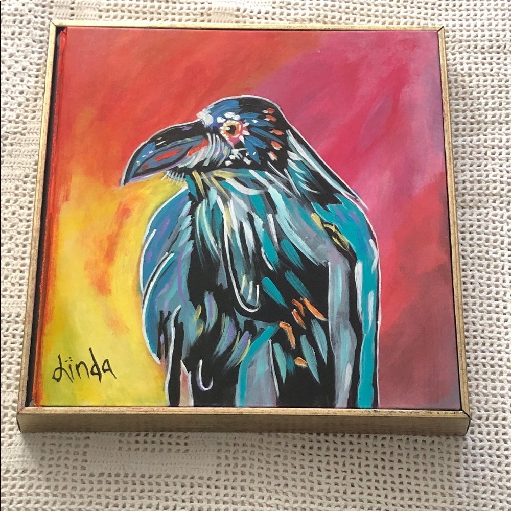 Colorful Bird Art Print